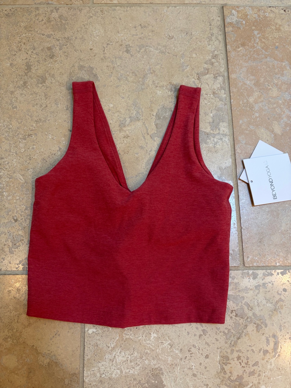 Beyond Yoga sports tank with padding